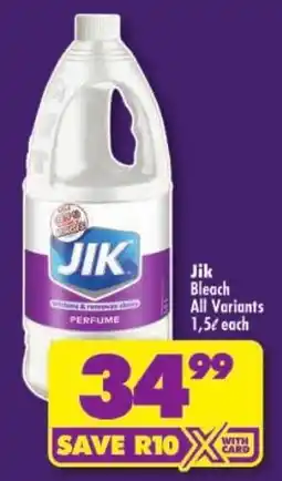 Shoprite Jik Bleach offer