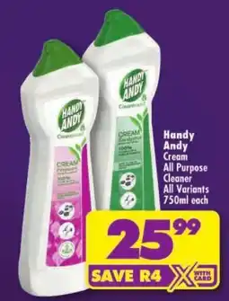 Shoprite Handy Andy Cream All Purpose Cleaner offer