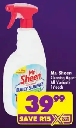 Shoprite Mr. Sheen Cleaning Agent offer