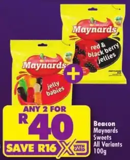 Shoprite Maynards jelly babies offer
