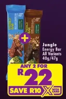 Shoprite Jungle Energy Bar offer
