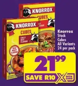 Shoprite Knorrox Cubes offer