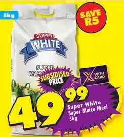 Shoprite Super White Super Maize Meal offer