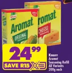 Shoprite Knorr Aromat Seasoning Refill offer