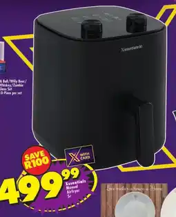 Shoprite Xssentials Manual Airfryer offer