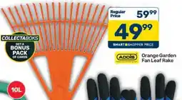 Pick n Pay Hypermarket ADDIS Orange Garden Fan Leaf Rake offer