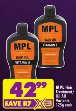 Shoprite MPL Hair Oil Vitamin E offer