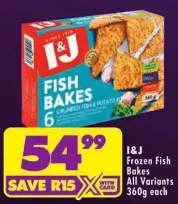 Shoprite I&J Fish Bakes offer