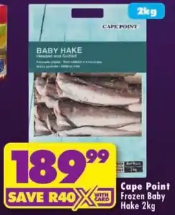Shoprite Cape Point Frozen Baby Hake offer