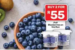 Pick n Pay Hypermarket PnP Blueberries on the Run offer