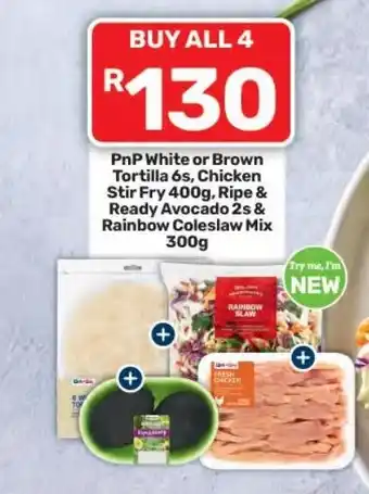 Pick n Pay Hypermarket PnP White or Brown Tortilla offer