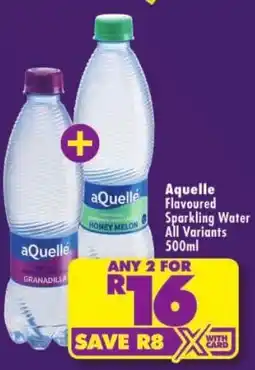 Shoprite aQuelle Flavoured Sparkling Water offer
