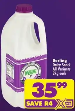 Shoprite Darling Dairy Snack offer