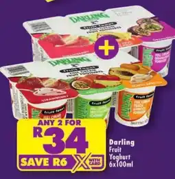 Shoprite Darling Fruit Yoghurt offer