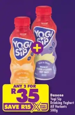 Shoprite Danone Yogi Sip Drinking Yoghurt offer