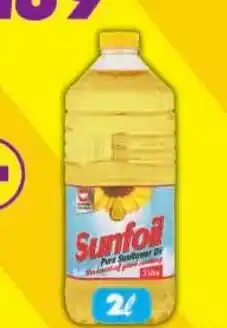 Shoprite Sunfoil Pure Sunflower Oil offer