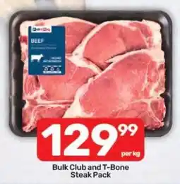 Pick n Pay Hypermarket Bulk Club and T-Bone Steak Pack offer