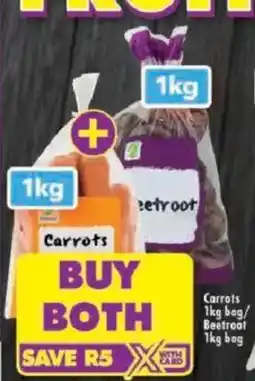 Shoprite Carrots Beetroot offer