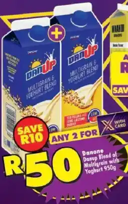 Shoprite Danone Danup Blend of Multigrain with Yoghurt offer
