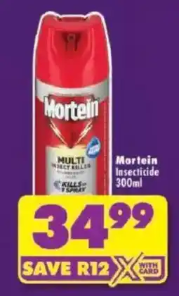 Shoprite Mortein Insecticide offer