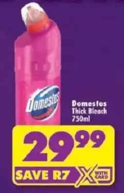 Shoprite Domestos Thick Bleach offer
