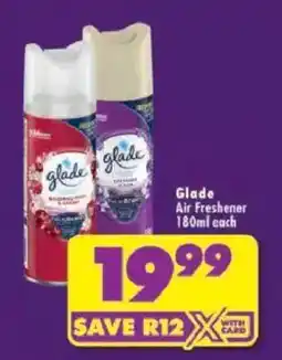 Shoprite Glade Air Freshener offer