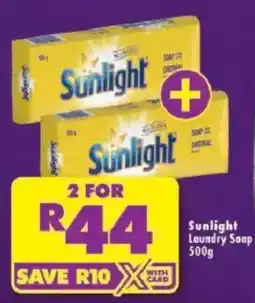 Shoprite Sunlight Laundry Soap offer