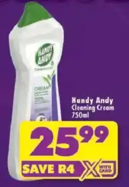Shoprite Handy Andy Cleaning Cream offer