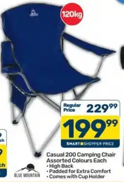Pick n Pay Casual 200 Camping Chair Blue Mountain Assorted offer