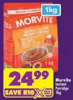 Shoprite Morvite Instant Porridge offer