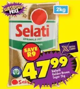Shoprite Selati Golden Brown Sugar offer