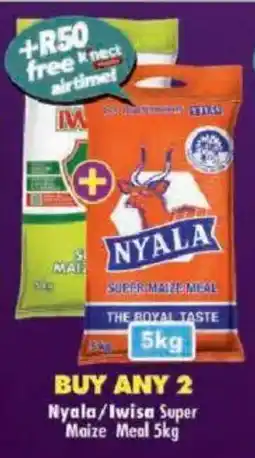 Shoprite Nyala/Iwisa Super Maize Meal offer