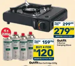 Pick n Pay Outfit Gas Cartridge 220g offer