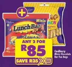 Shoprite Cadbury LunchBar Minis offer