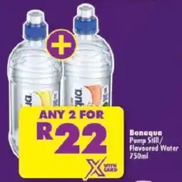 Shoprite Bonaqua Pump Still/Flavoured Water offer