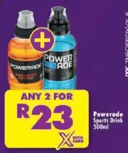 Shoprite Powerade Sports Drink offer