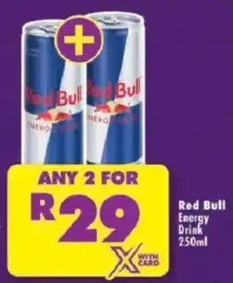 Shoprite Red Bull Energy Drink offer