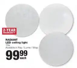 Build It RADIANT LED ceiling light offer