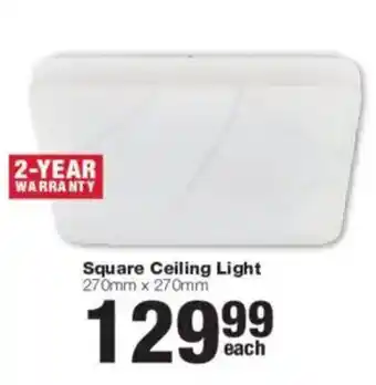 Square Ceiling Light