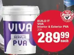 Build It VIVA ACRYLIC PVA offer