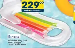 Pick n Pay Intex Inflatable King Kool Pool Lounger offer