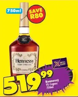 Shoprite Hennessy VS Cognac offer