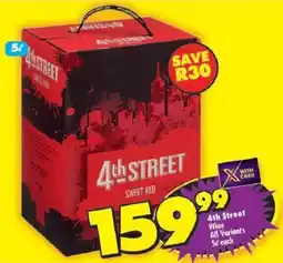 Shoprite 4th Street Wine offer