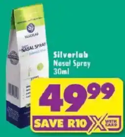 Shoprite Silverlab Nasal Spray offer