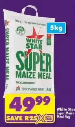 Shoprite White Star Super Maize Meal offer
