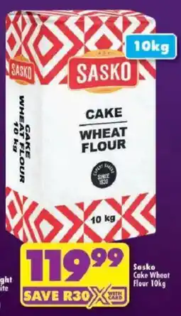 Shoprite Sasko Cake Wheat Flour offer