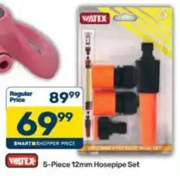 Pick n Pay WATEX 5-Piece 12mm Hosepipe Set offer