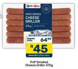 Pick n Pay Pick n Pay Wood Smoked Cheese Griller offer