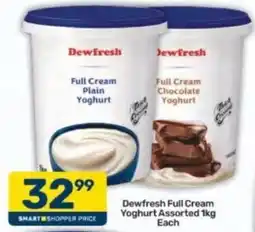 Pick n Pay Dewfresh Full Cream Yoghurt Assorted offer