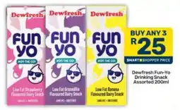 Pick n Pay Dewfresh Fun-Yo Drinking Snack Assorted offer